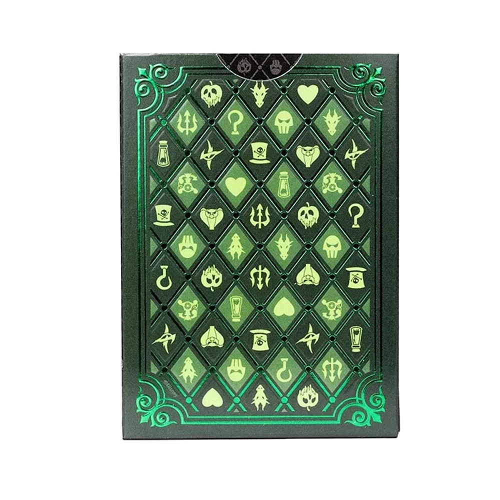 Disney Villains Inspired Playing Cards by Bicycle- Purple Green