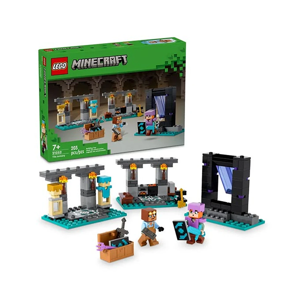 LEGO Minecraft The Armory 203 Pcs