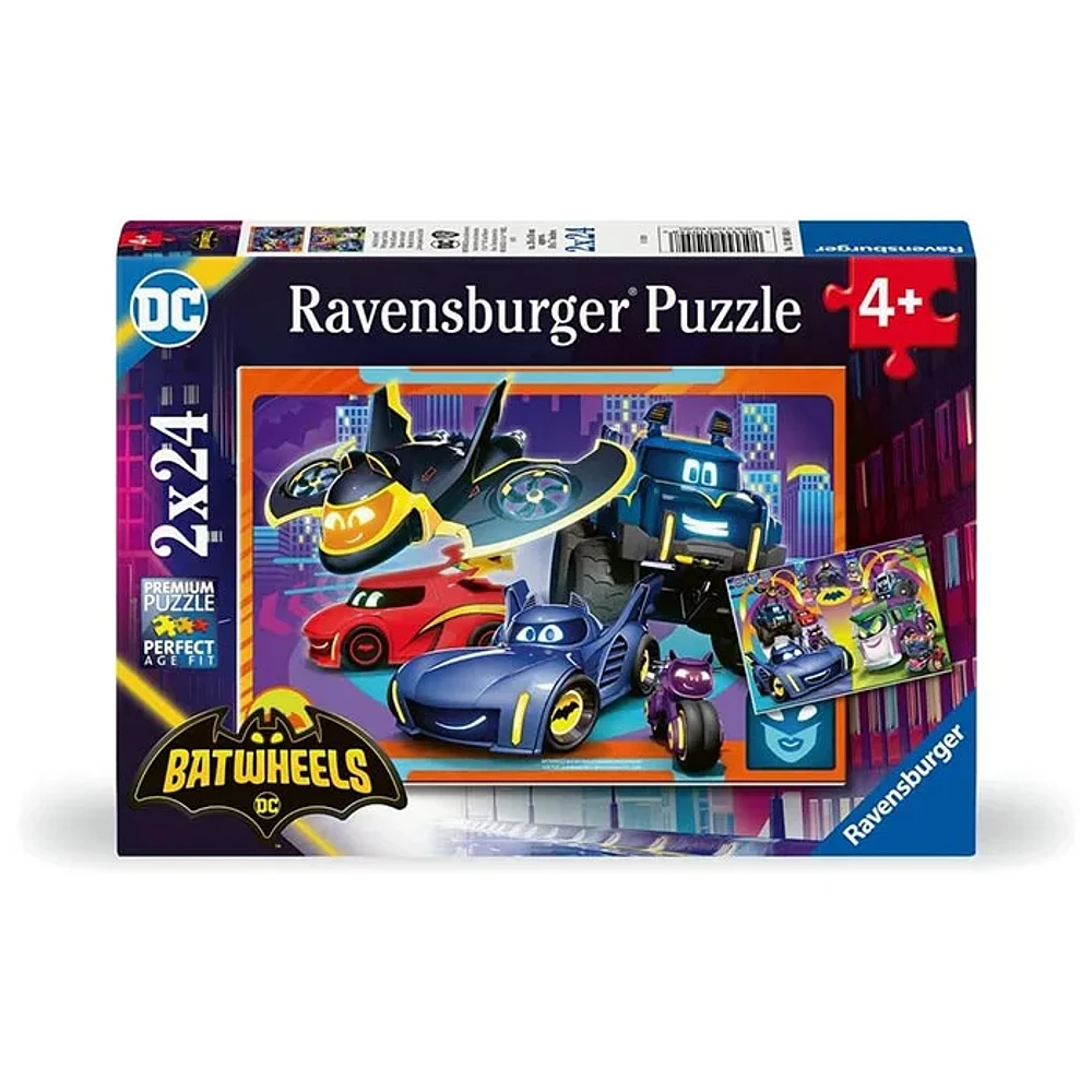 Ravensburger Batwheels 2×24 Piece Jigsaw Puzzle