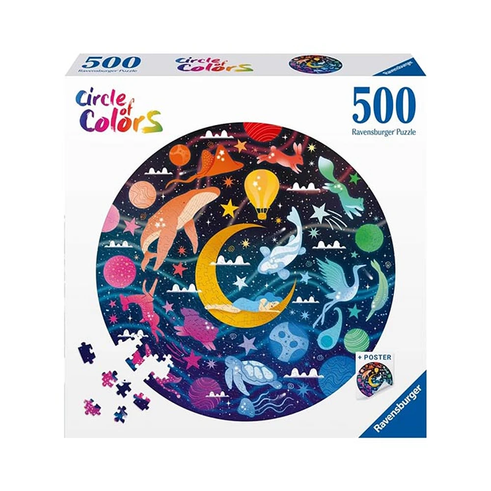 Ravensburger Circle of Colors Dreams 500 Pieces Jigsaw Puzzle