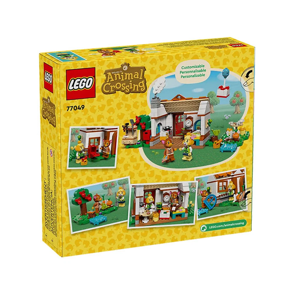 LEGO Animal Crossing Isabelle’s House Visit 389 Pieces