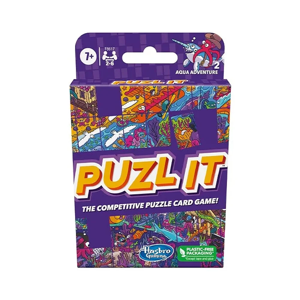 Puzl It Game: Aqua Adventure, The Competitive Puzzle Card Game