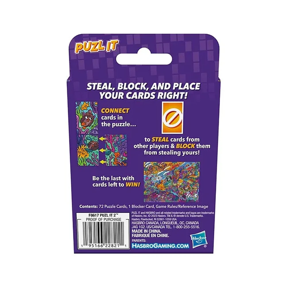 Puzl It Game: Aqua Adventure, The Competitive Puzzle Card Game