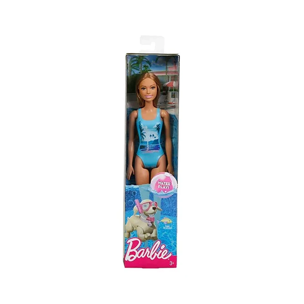 Beach Barbie Doll Assorted (Styles May Vary) – Random Pick