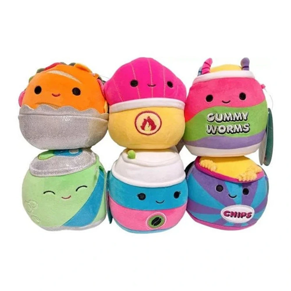 Squishmallows Plush Neon Junk Food 5 Inch Random Pick