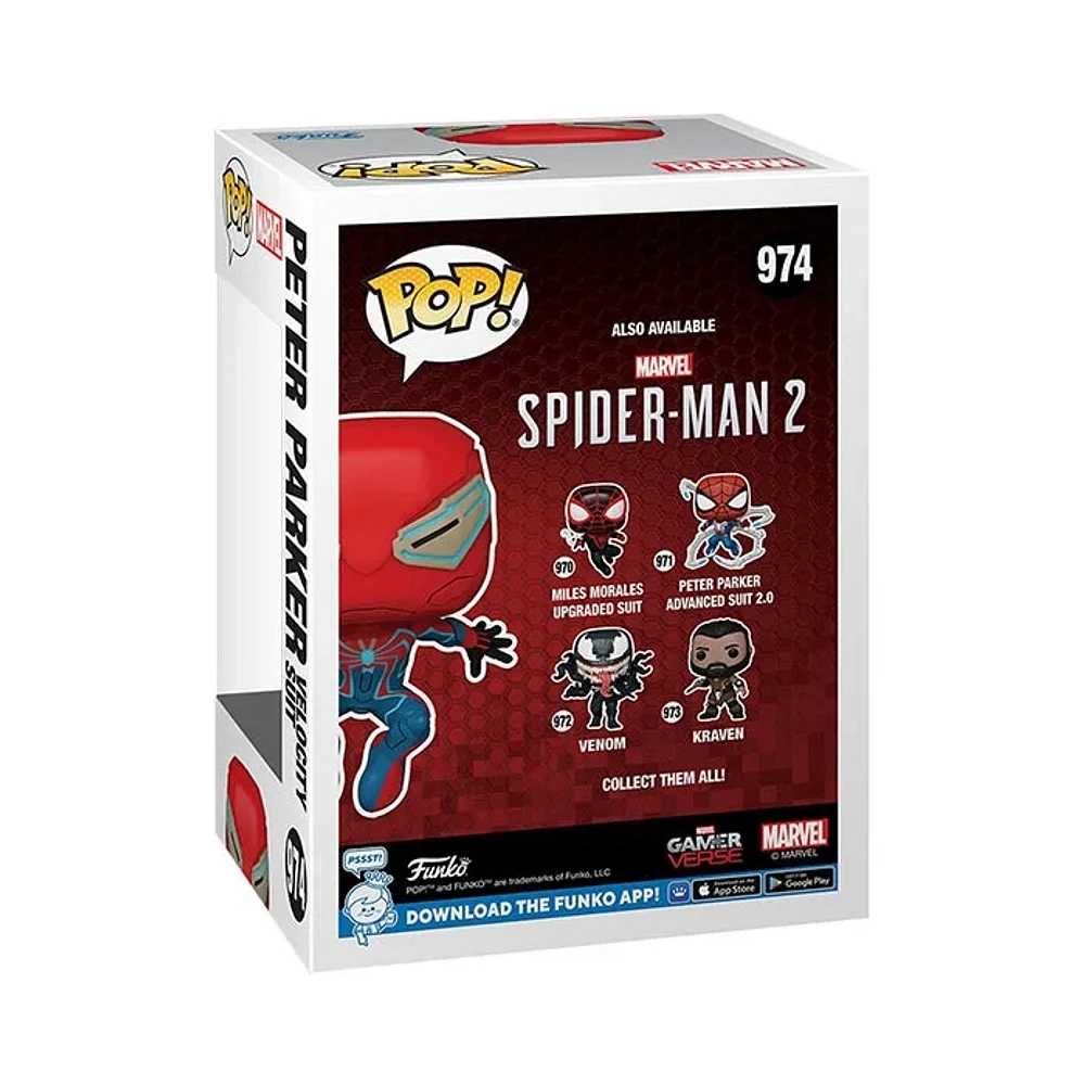 Funko Pop! Spider-Man 2 Peter Parker Velocity Suit