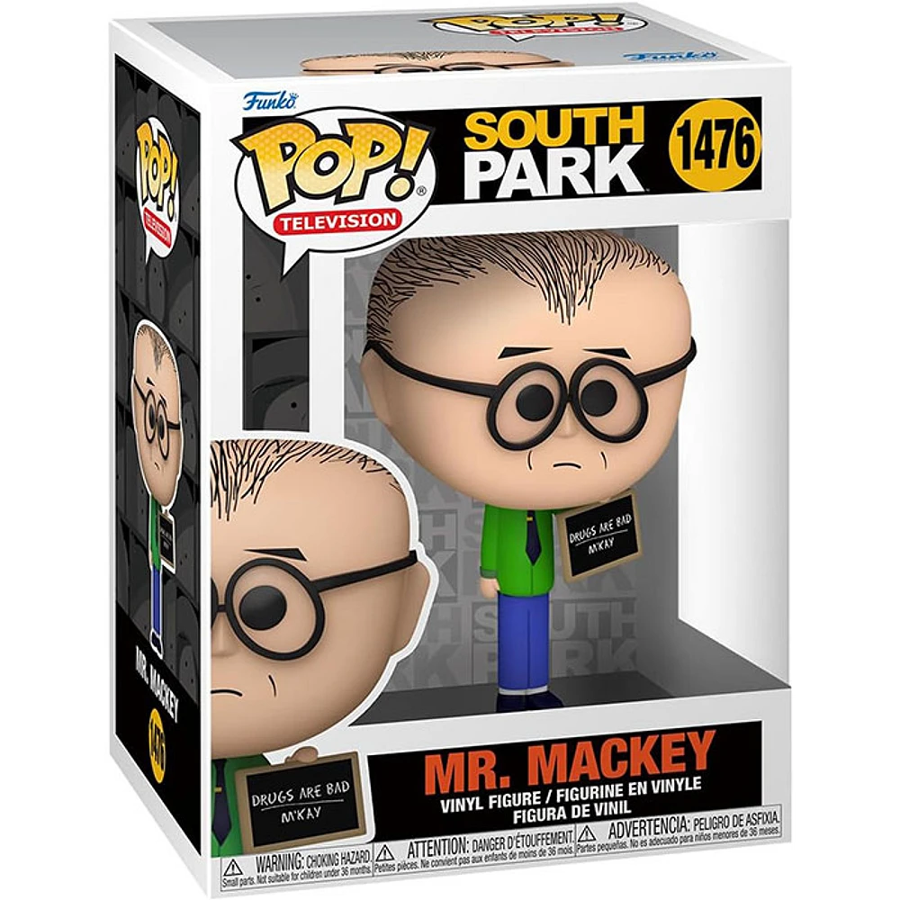 Funko Pop! TV South Park Mr Mackey with Sign