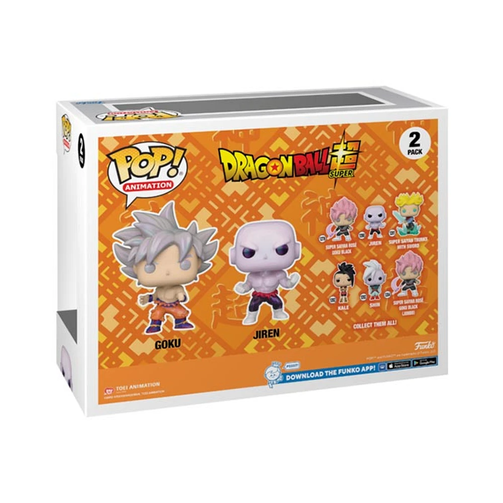 Funko Pop! Dragon Ball Super Goku Vs. Jiren Pop!!  2-Pack