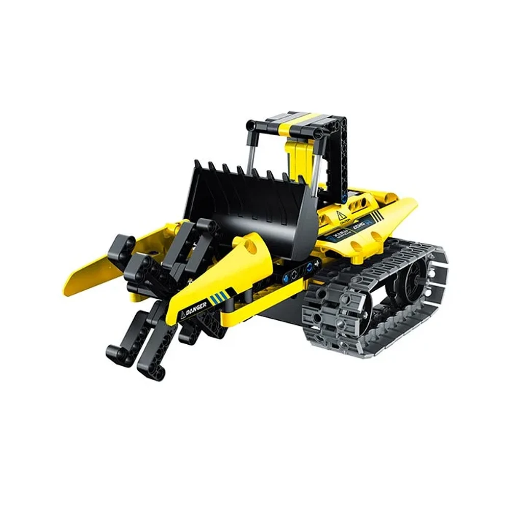 R/C Block Kit App Programming Excavator & Robot – 430 Pieces