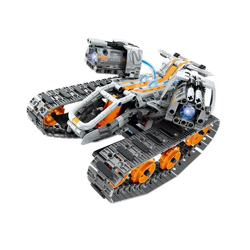 R/C Block Kit App Programming Robot Tank – 604 Pieces