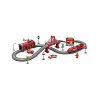 Fire Rescue Train Set – 66 Pieces