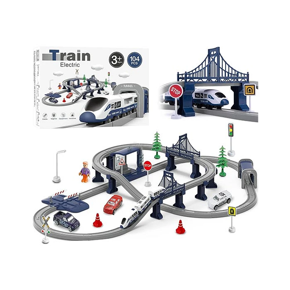 Railway Train – 104 Pieces