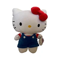 Hello Kitty 12 Inch Plush With Overall Outfit