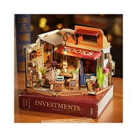 Robotime 3D Wooden Puzzle Corner Bookstore