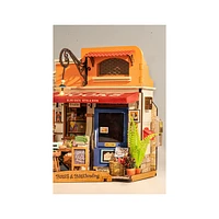 Robotime 3D Wooden Puzzle Corner Bookstore