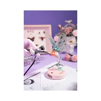 3D Wooden Puzzle Pink Butterfly