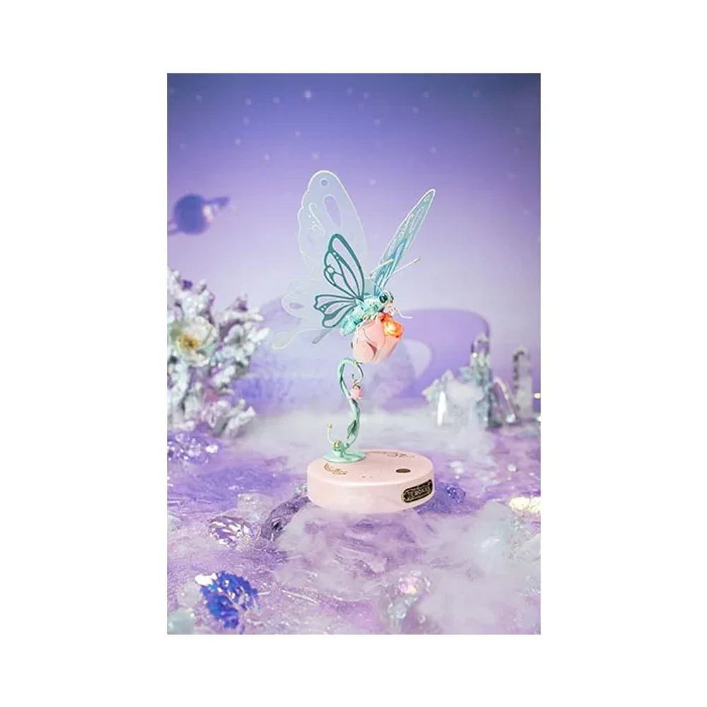 3D Wooden Puzzle Pink Butterfly