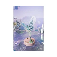 3D Wooden Puzzle Pink Butterfly