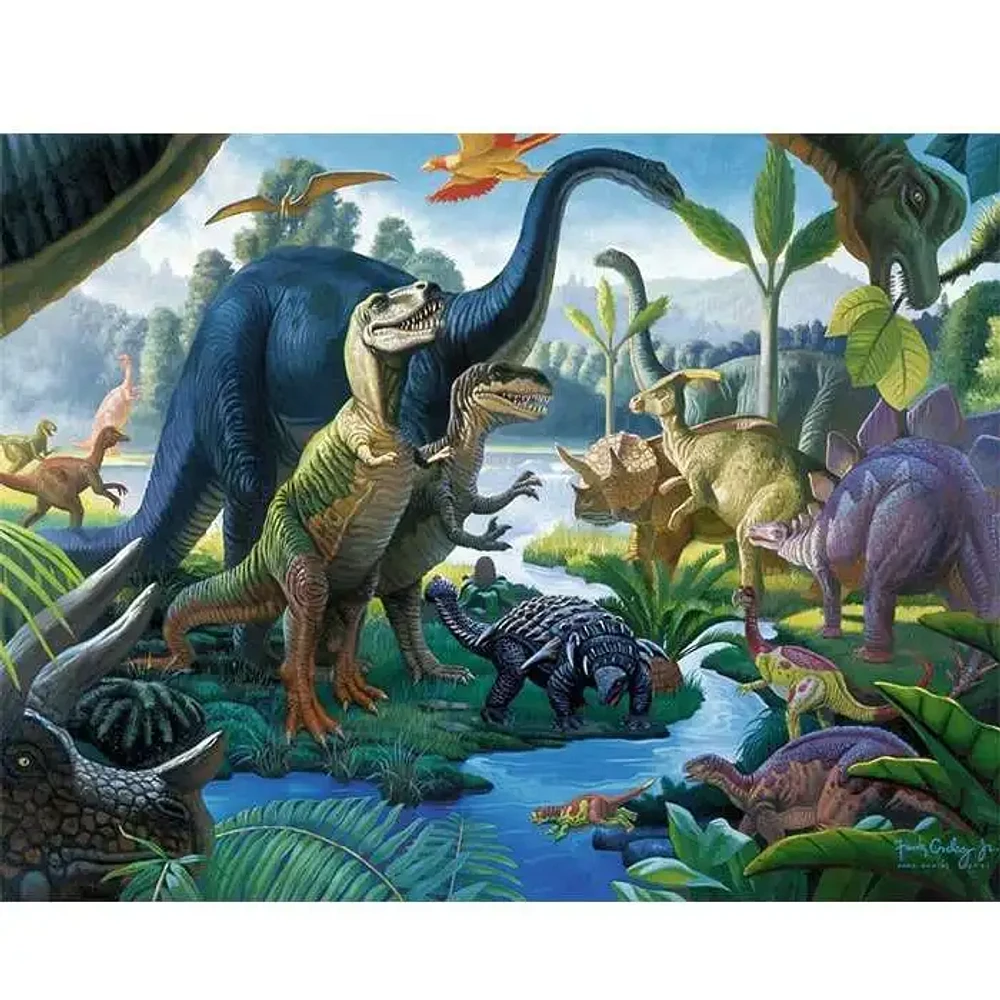 Ravensburger Land Of The Giants 100 Pieces XXL Jigsaw puzzle For Kids And Adults