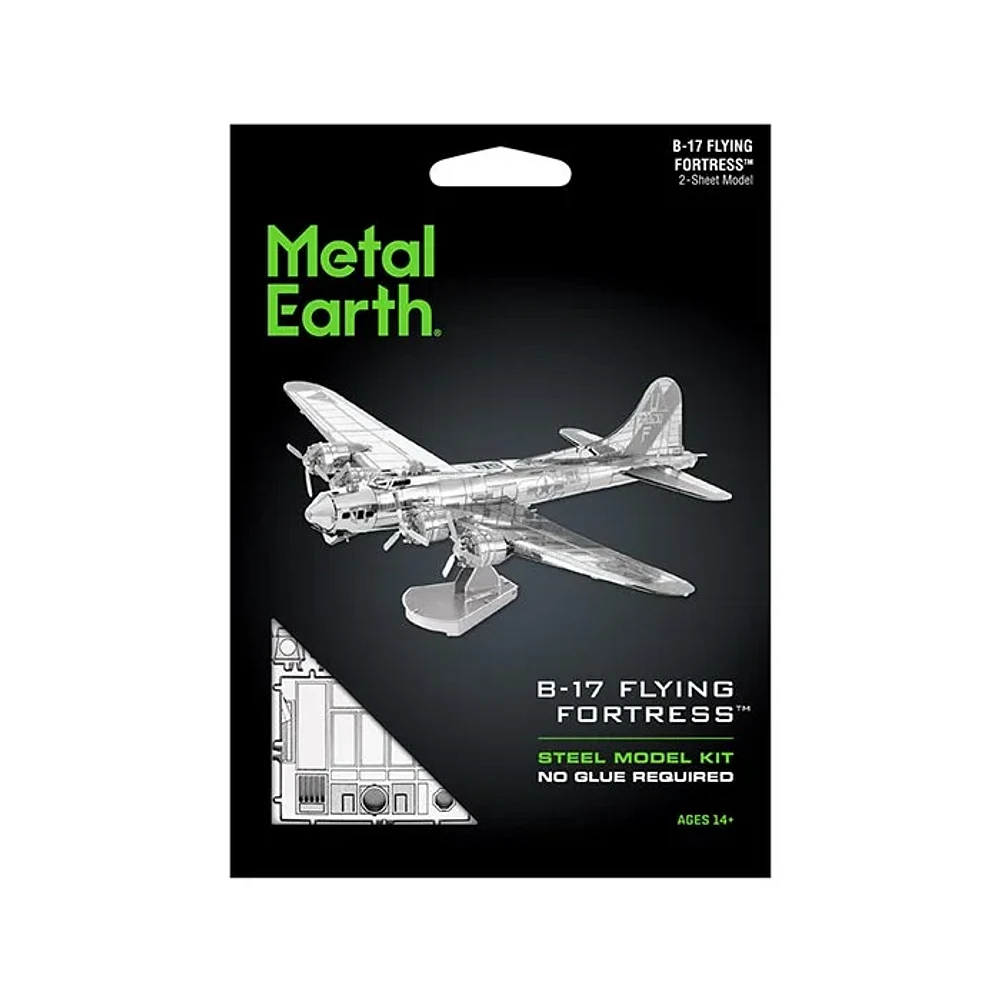 Metal Earth Military: B-17 Flying Fortress Plane Model