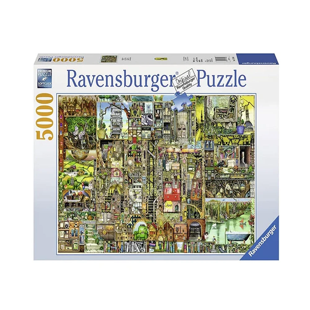 Ravensburger Bizarre Town 5000 Pieces Jigsaw Puzzle For Adults