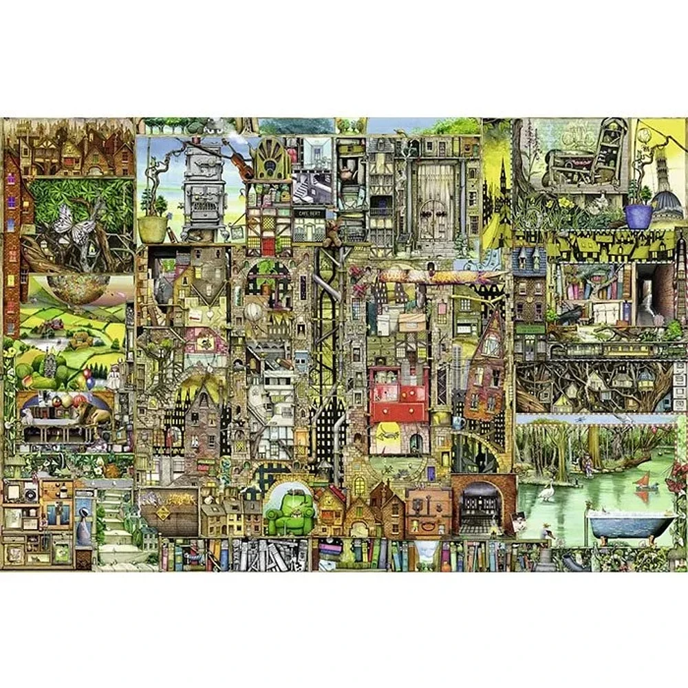 Ravensburger Bizarre Town 5000 Pieces Jigsaw Puzzle For Adults