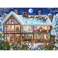 Ravensburger Christmas At Home 100 Pieces XXL Jigsaw puzzle For Kids And Adults