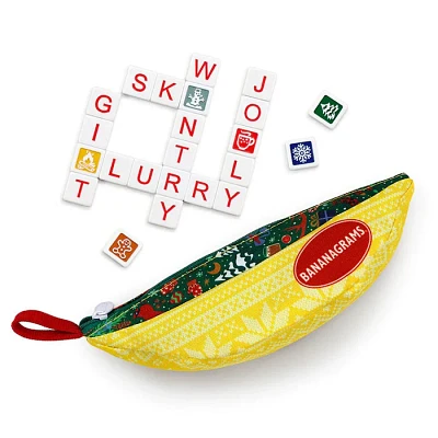 Bananagrams Winter Wonderland Family Board Word Game