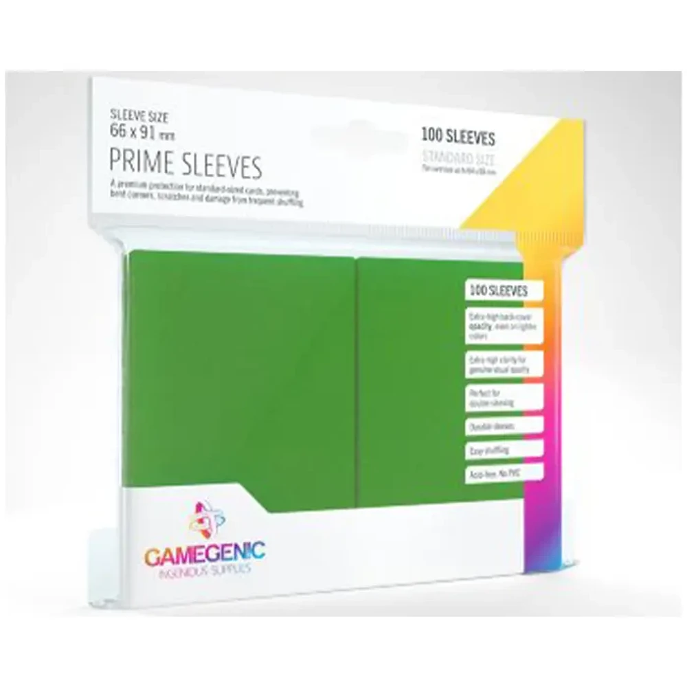 Gamegenic Prime Card Sleeves 100CT Assorted