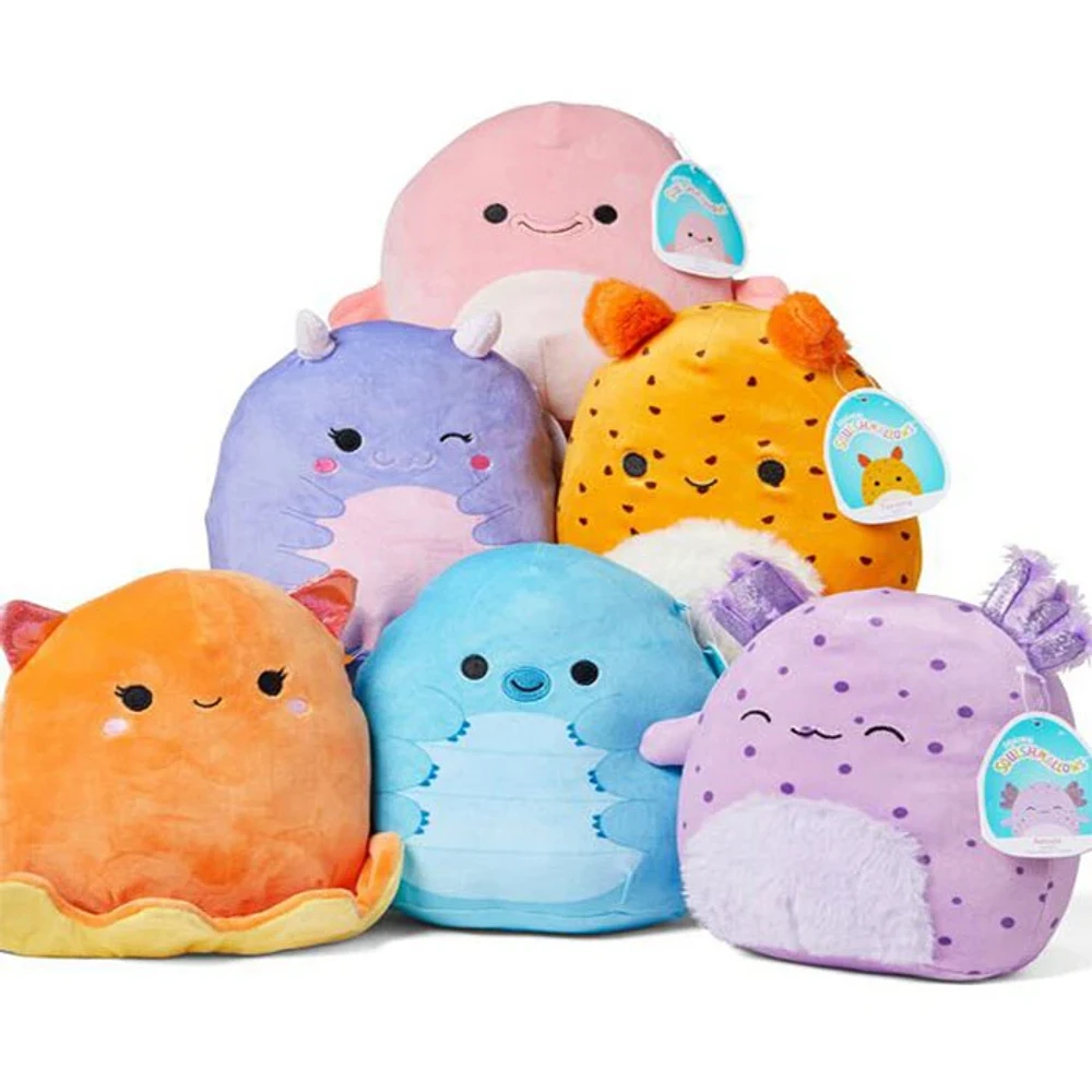 Squishmallow Sealife Squad Plush Toy 8 Inch Assorted