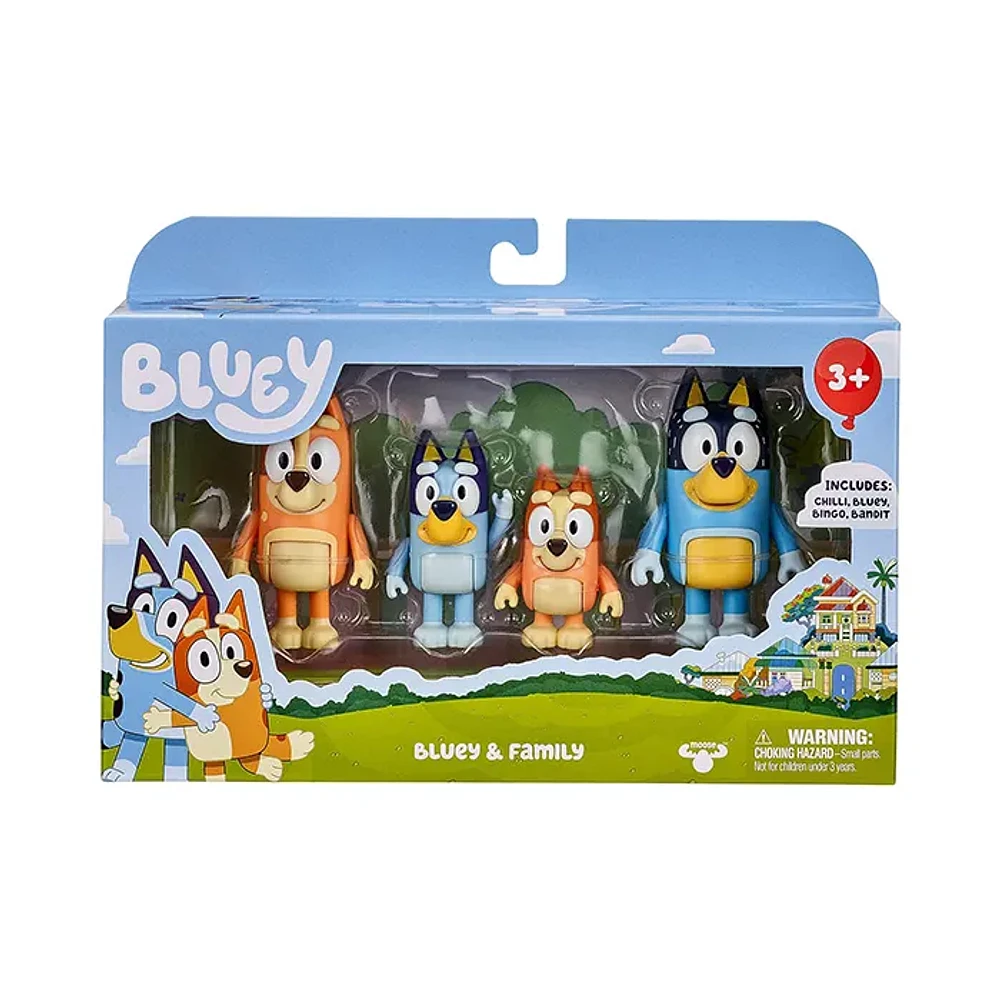 Bluey Series 5 Figure 4 Pack Assorted