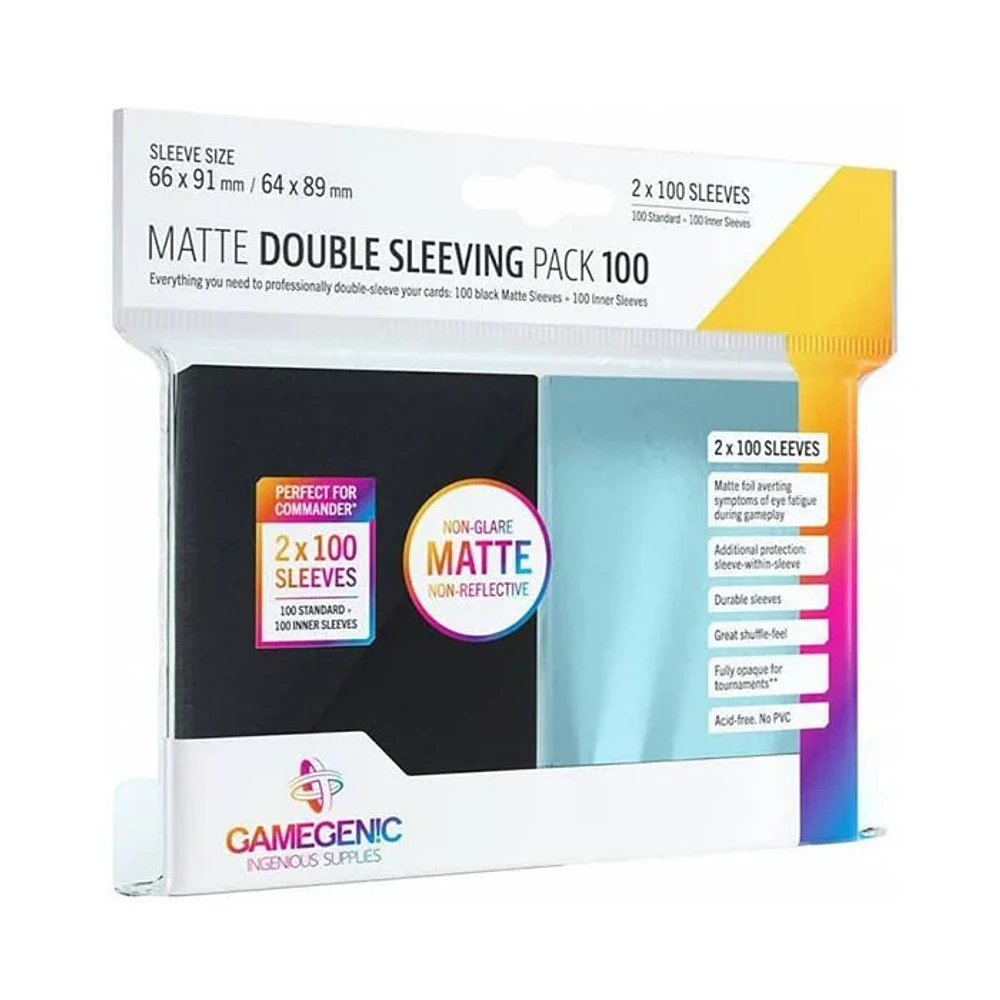 Gamegenic Matte Card Sleeves Double 2×100 Pack