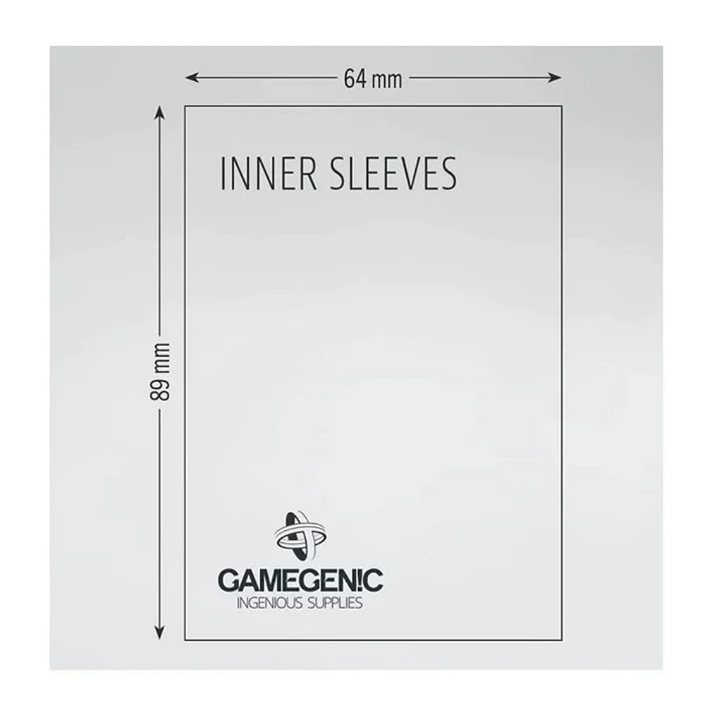 Gamegenic Matte Card Sleeves Double 2×100 Pack