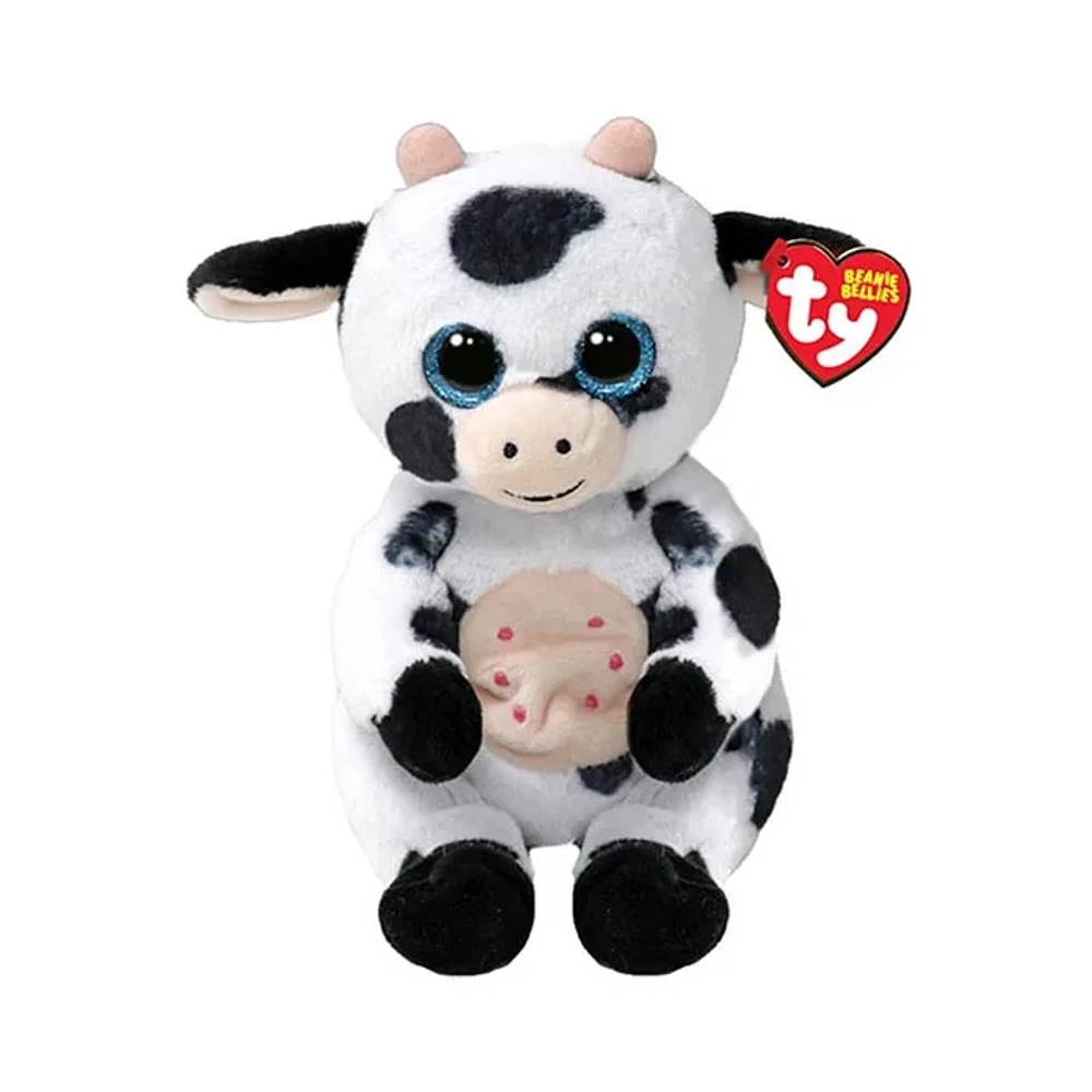 TY Beanie Baby (Beanie Bellies) Herdly the Cow