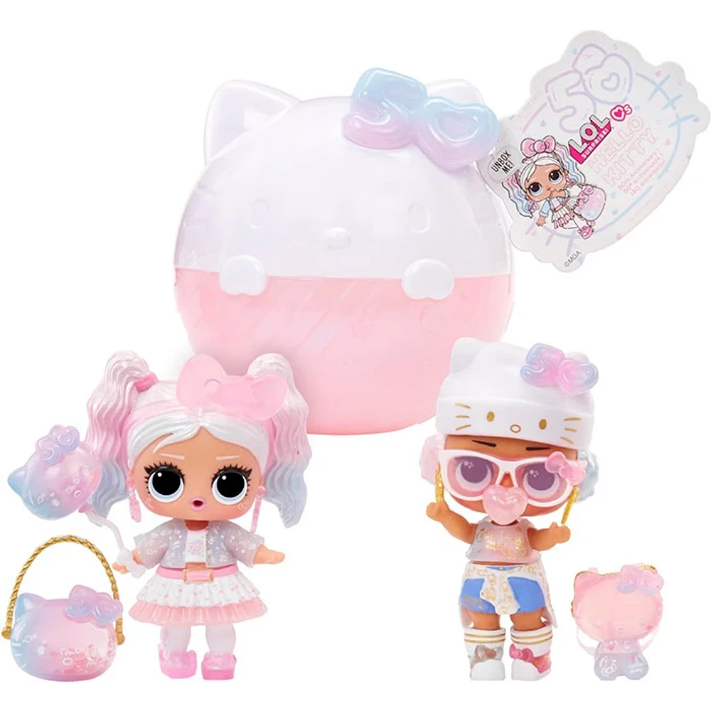 MGA Lol Surprise Hello Kitty Crystal Doll 50th Anniversary