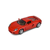 Diecast Car Porsche Carrera GT Pullback 1:36 Scale Race Track Toys Single Assorted