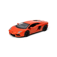 Diecast Car Lamborghini Aventador Pullback 1:38 scale Race Track Toys Single Assorted