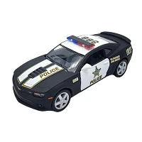 Diecast Car Chevy Police Camaro 1:38 Pullback