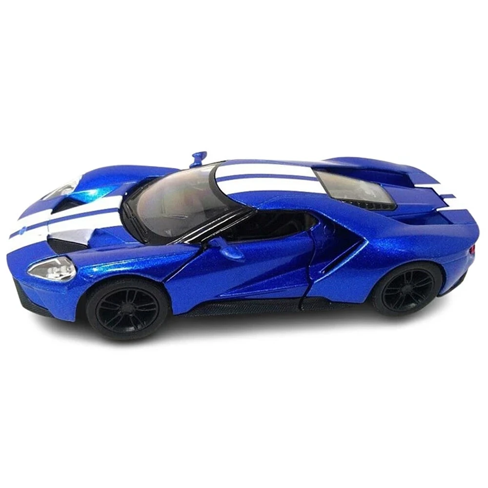 Diecast Car Ford GT Pullback 1:38 scale Race Track Toys Single Assorted