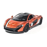 Diecast Car McLaren Pullback 1:36 Scale P1 With Printing  Race Track Toys Single Assorted