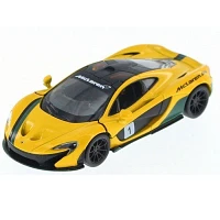 Diecast Car McLaren Pullback 1:36 Scale P1 With Printing  Race Track Toys Single Assorted