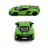 Diecast Car McLaren 675LT Pullback 1:36 Scale  Race Track Toys Single Assorted