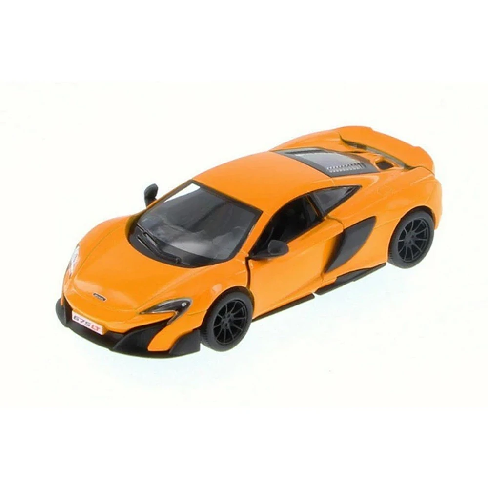 Diecast Car McLaren 675LT Pullback 1:36 Scale  Race Track Toys Single Assorted