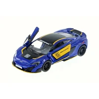 Diecast Car McLaren 675LT Pullback 1:36 Scale With Printing  Race Track Toys Single Assorted