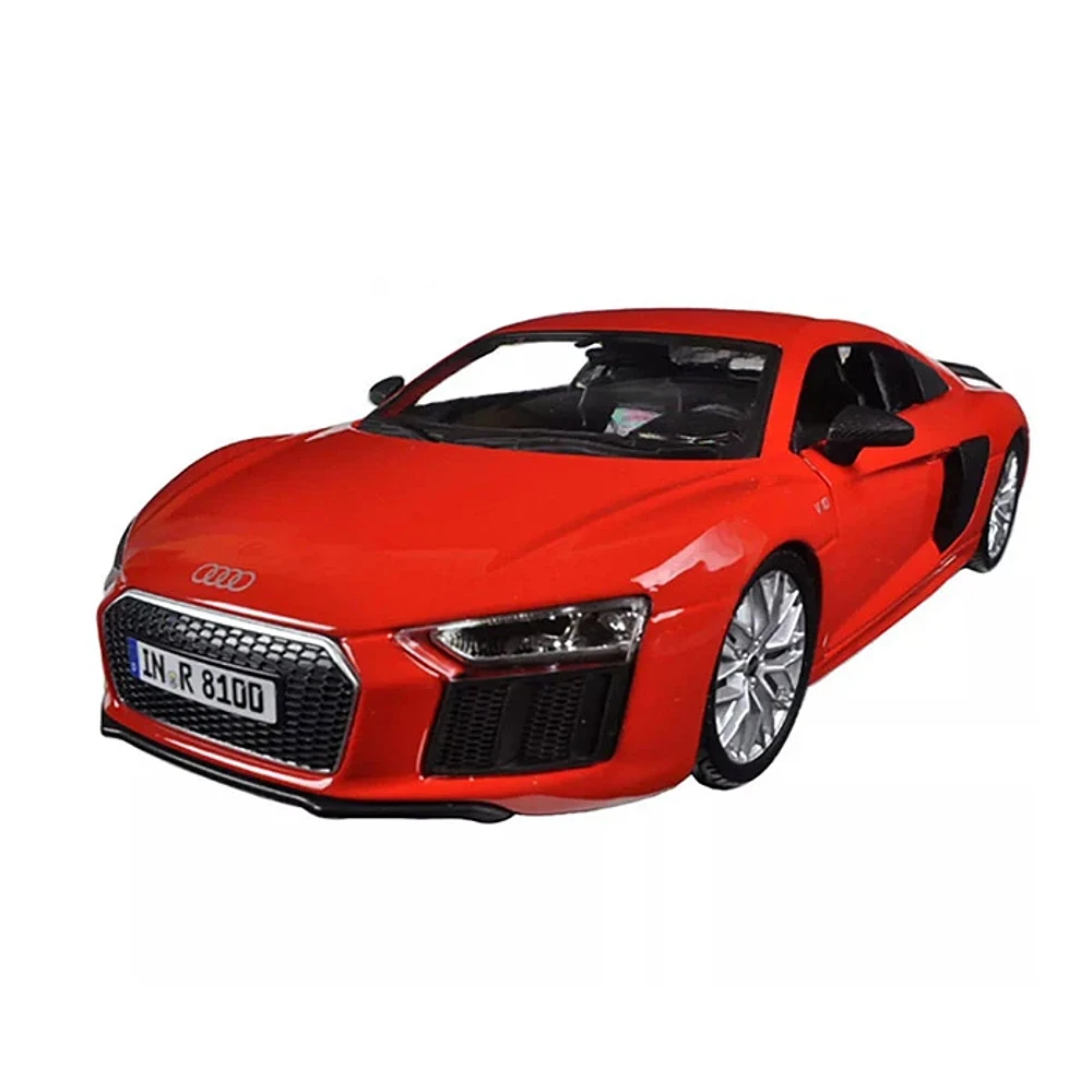 Diecast Audi Car R8 1:38 Pullback Race Track Toys Single Assorted