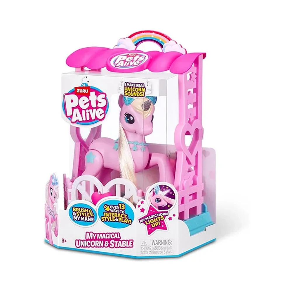 Pets Alive-Robotic Unicorn Playset Series 2