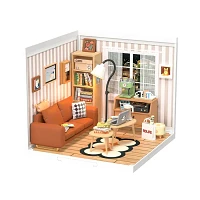 3D Wooden Puzzle DIY Cozy Living Lounge