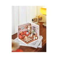 3D Wooden Puzzle DIY Cozy Living Lounge