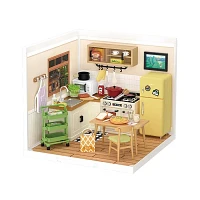 3D Wooden Puzzle DIY Happy Meals Kitchen