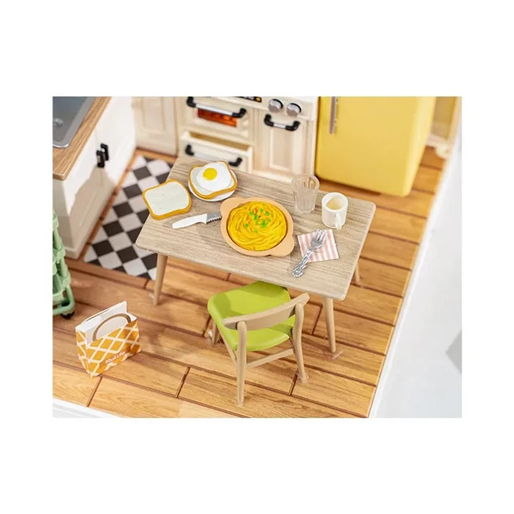 3D Wooden Puzzle DIY Happy Meals Kitchen